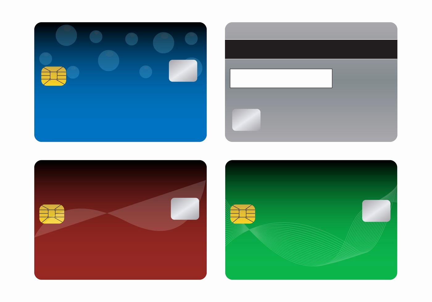 Blank Credit Card Template Elegant Bank Cards Templates Download Free Vector Art Stock