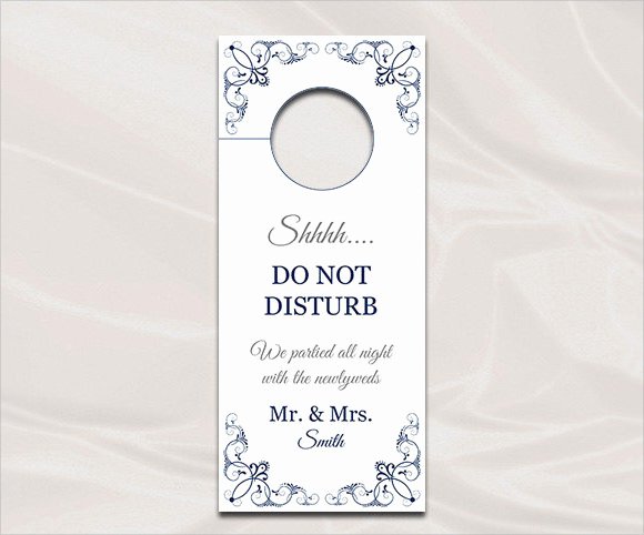 Blank Door Hanger Template for Word Inspirational Do Not Disturb Door Hanger Template Word Templates