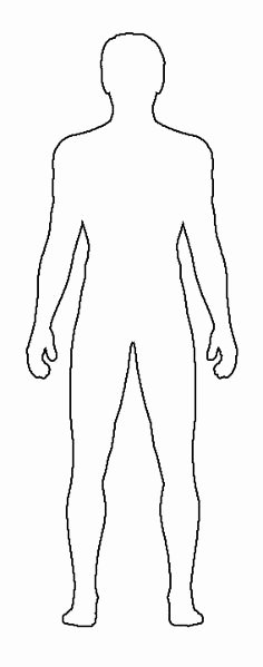 Blank Female Body Template Awesome Gallery for Male Body Template for Costume Design