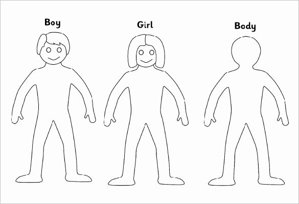 Blank Female Body Template Beautiful 23 Body Outline Templates Pdf Jpg