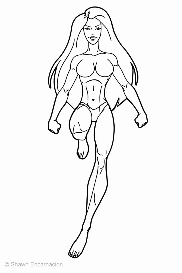 Blank Female Body Template Fresh 25 Best Superhero Template Images On Pinterest