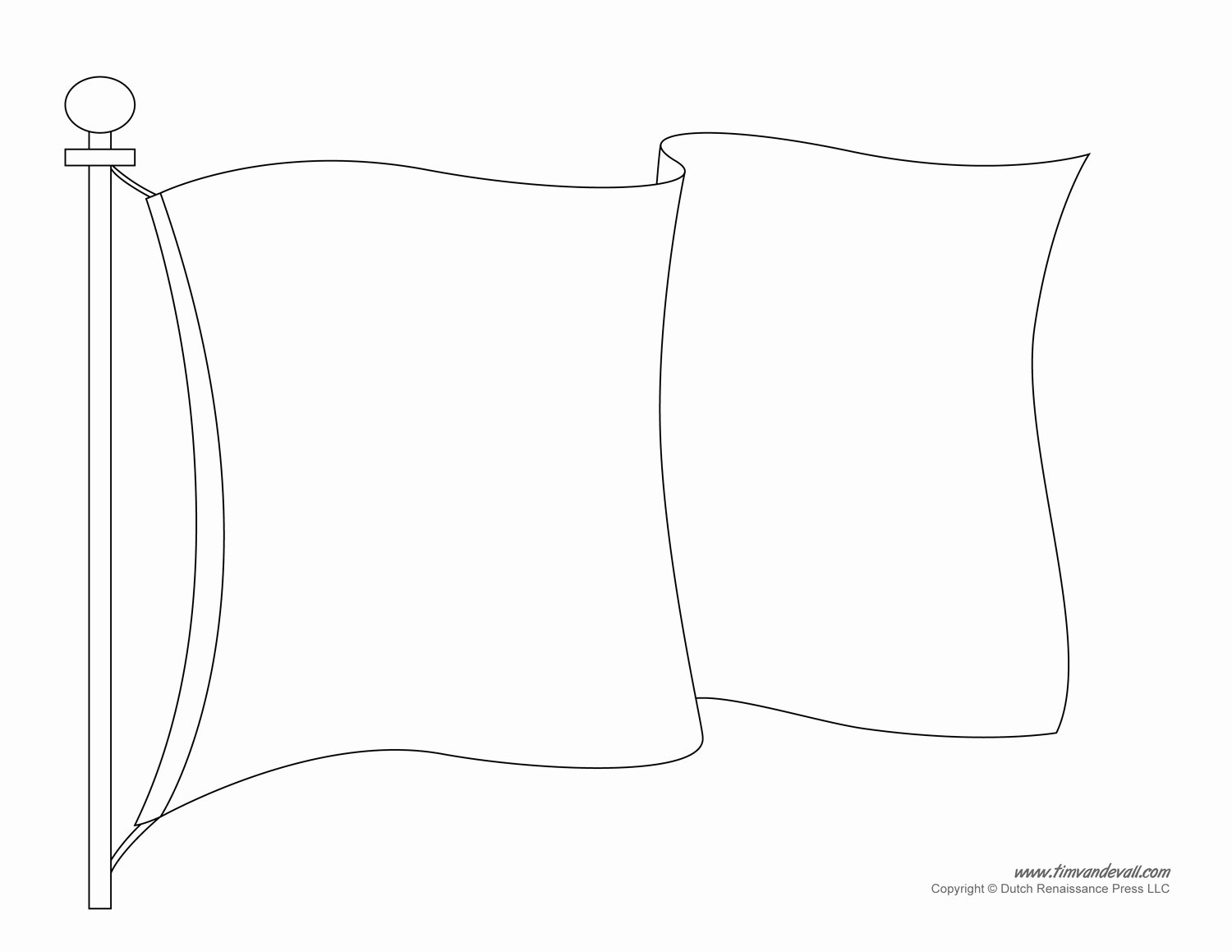 Blank Flag Template Lovely Blank Flag Template Printable Sketch Coloring Page