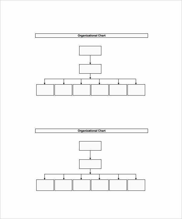 Blank Flow Chart Template for Word New 17 Sample organizational Chart Templates Pdf Word Excel