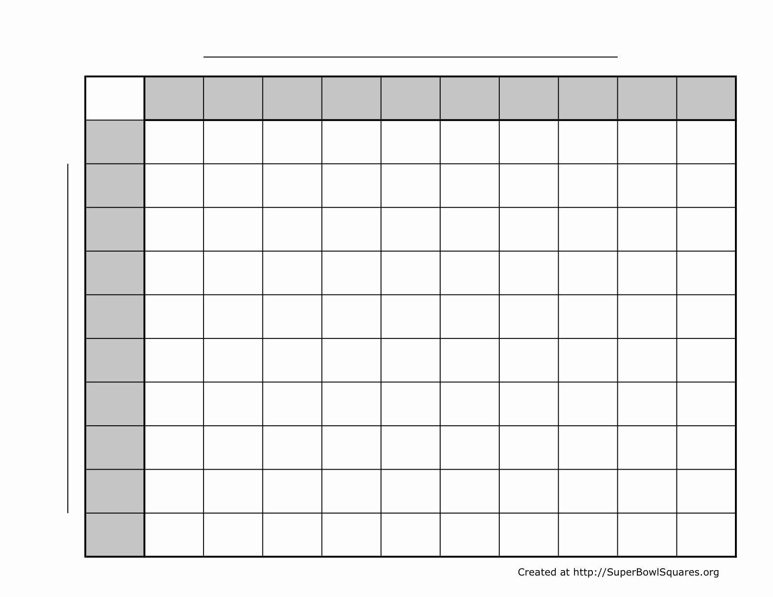 Blank Football Play Sheets New Printable Football Squares Sheets