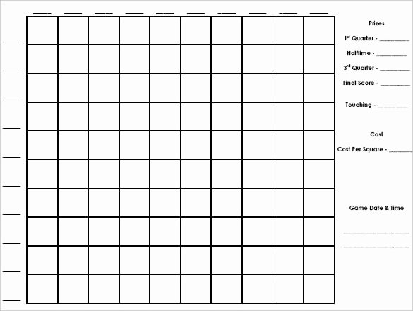 Blank Football Pool Sheets Elegant 19 Football Pool Templates Word Excel Pdf