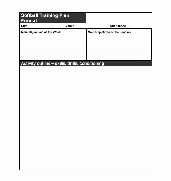 Blank Football Practice Plan Template Elegant 11 Practice Schedule Templates Doc Pdf
