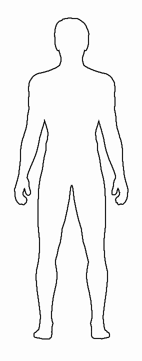 Blank Male Body Template Awesome Costume Sketch Templates