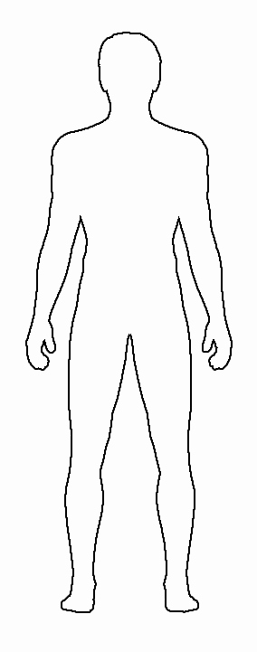 Blank Male Body Template Awesome Costume Sketch Templates