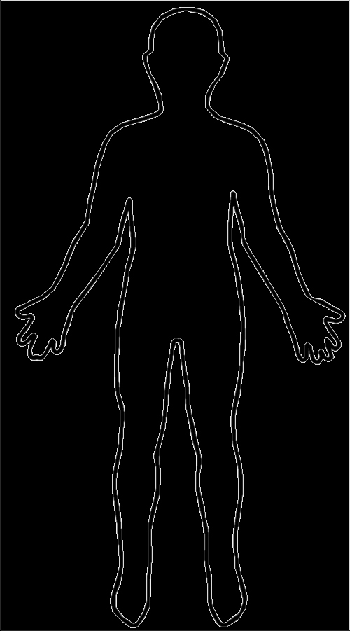 Blank Male Body Template Lovely File Outline Body