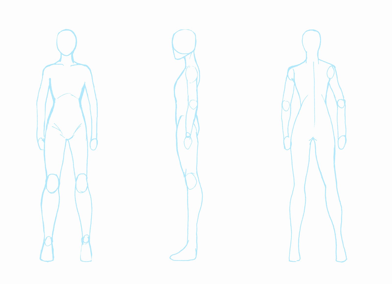 Blank Male Body Template New Resource Blank Body Turnaround by Zpansven On Deviantart