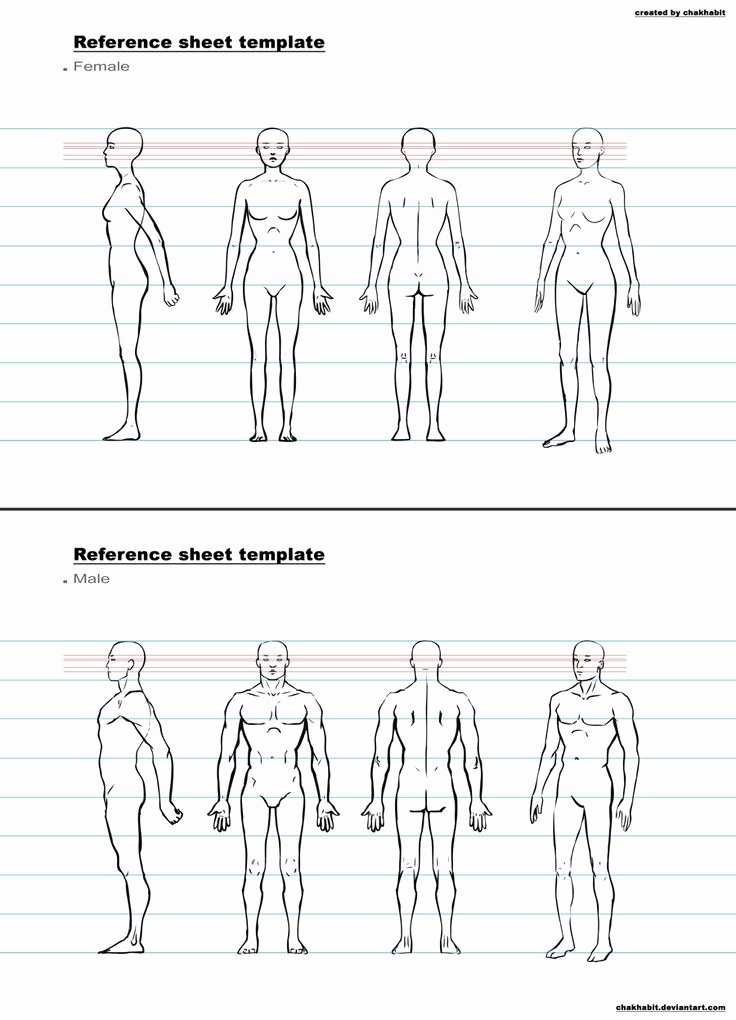 Blank Model Sketch Template Fresh Character Design Sheet Template Google Search