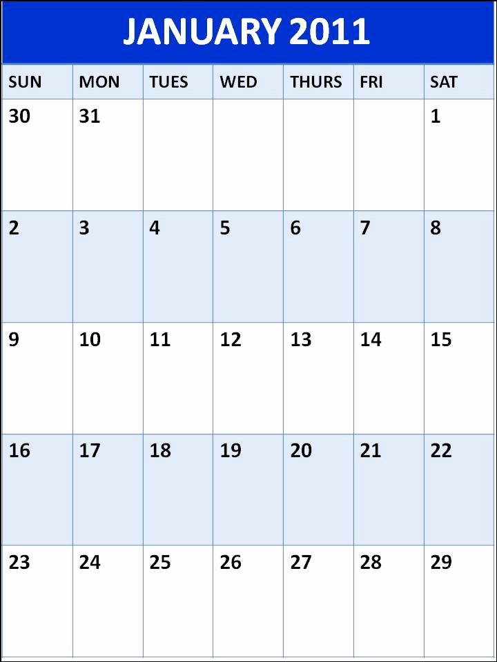 Blank One Week Calendar New Blank Weekly Menu Planner