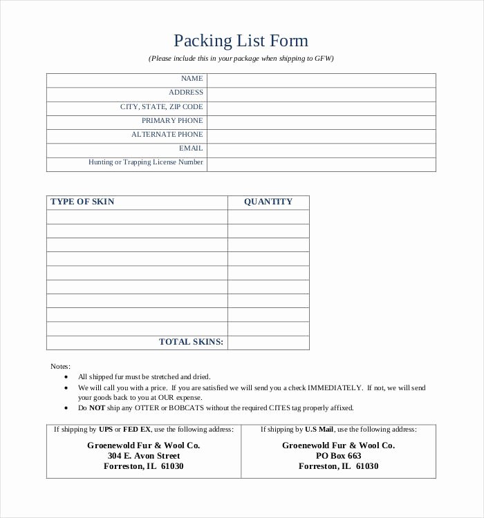 Blank Packing List Template Lovely 24 Packing List Templates Pdf Doc Excel