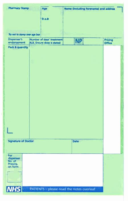 Blank Prescription Pad Template Elegant Prescriptions Pharmplex Direct Pharmplex Direct Uk