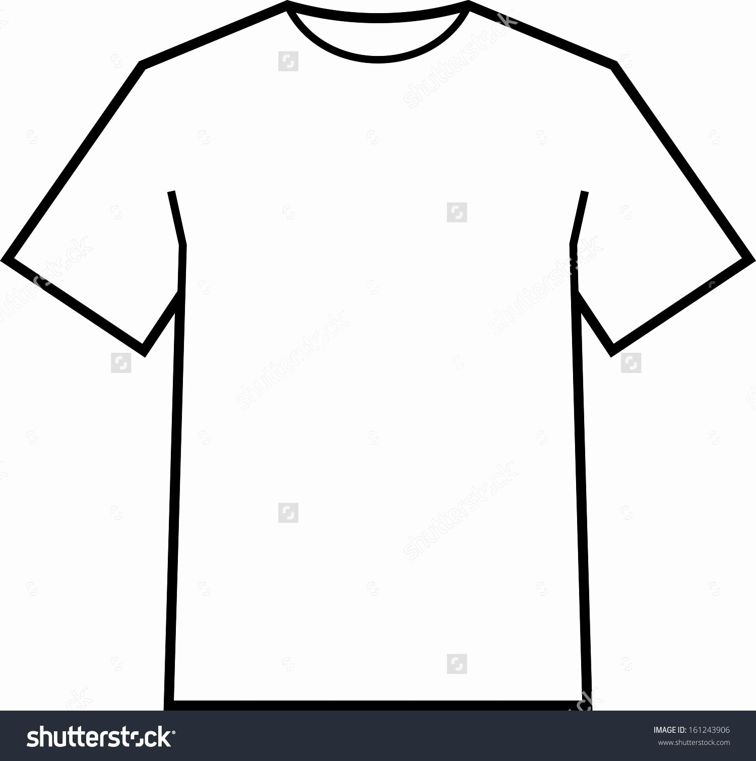 Blank Roblox Shirt Template Lovely Outline A T Shirt Template
