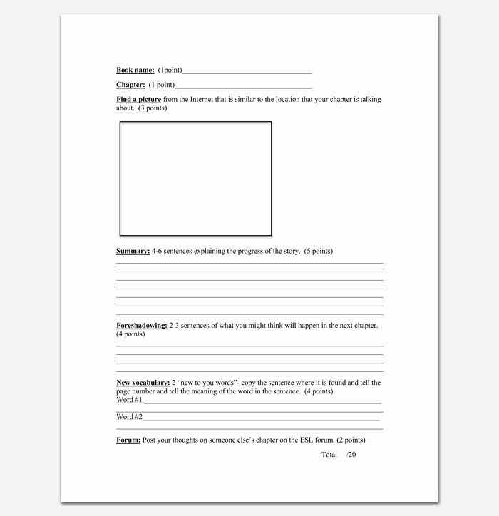Blank Sermon Outline Template Inspirational Chapter Outline Template 10 Free formats Examples and