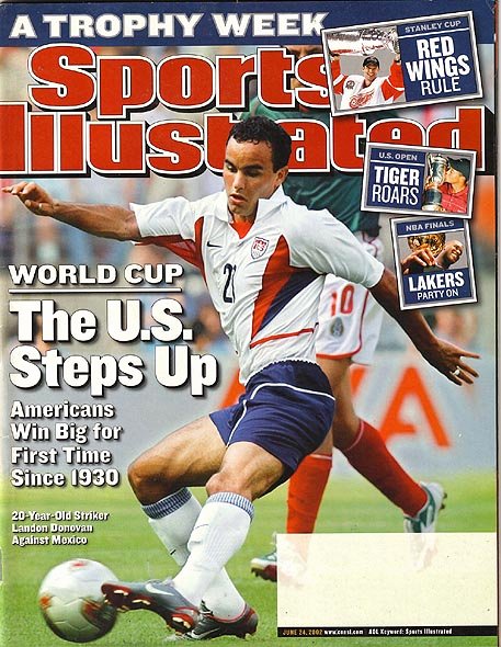 Blank Sports Illustrated Cover Beautiful the Writing and Re Writing Of Landon Donovan – Tyac