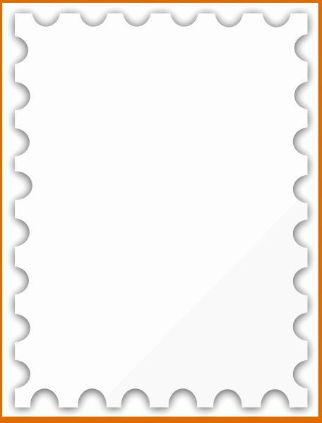 Blank Stamp Template Beautiful 8 Blank Outline Template