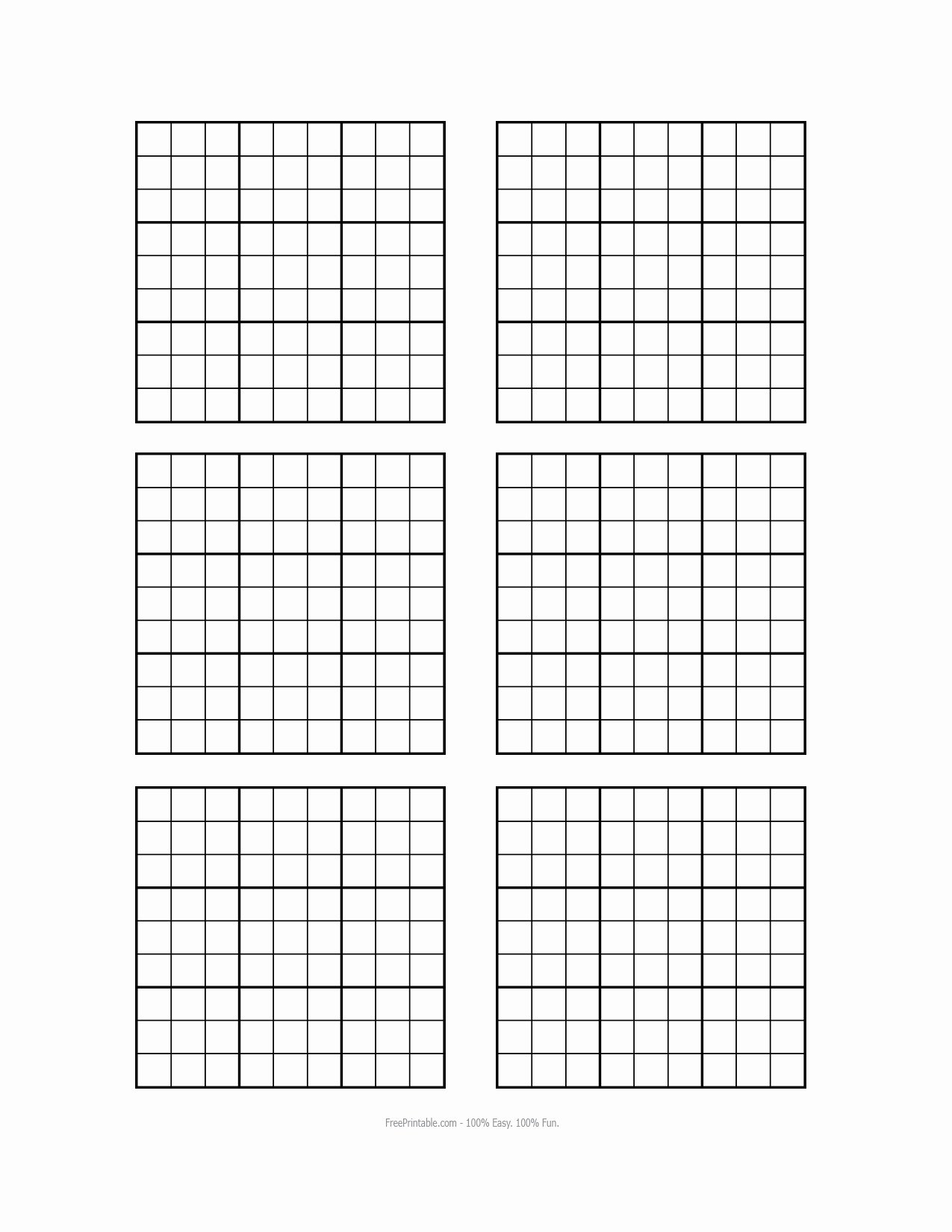 Blank Sudoku Grid Printable Elegant Other Printable Gallery Category Page 231