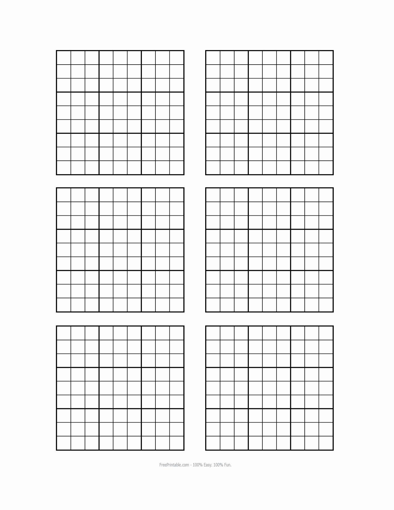 Blank Sudoku Grid Printable Elegant Other Printable Gallery Category Page 231