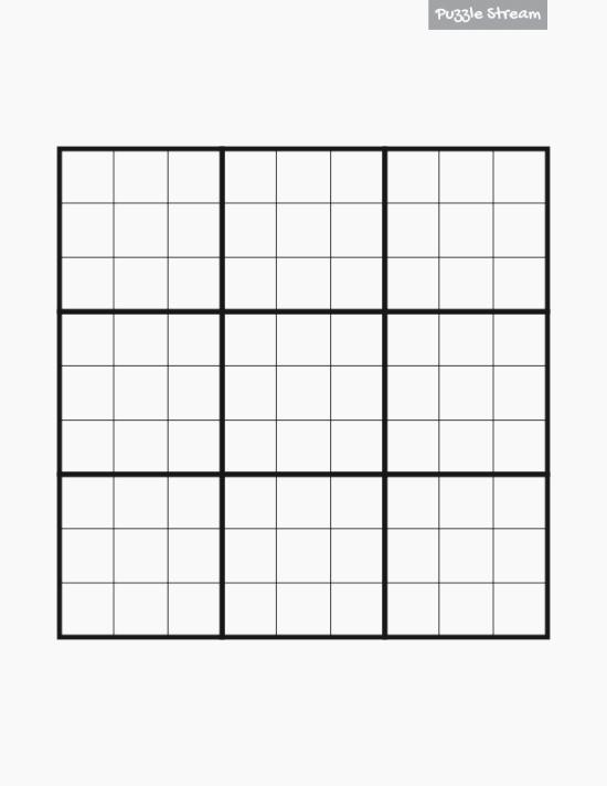 Blank Sudoku Grid Printable Inspirational 442 Genius Printable Sudoku Puzzles 42 Per Page