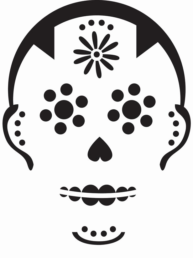 Blank Sugar Skull Template Elegant 34 Halloween Pumpkin Carving Templates