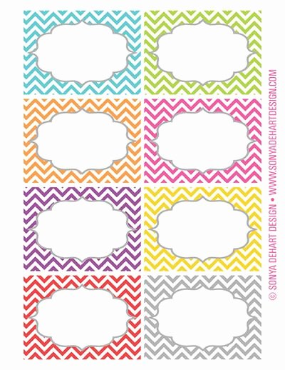 Blank Tags Printable Lovely Free Chevron Labels On Pinterest