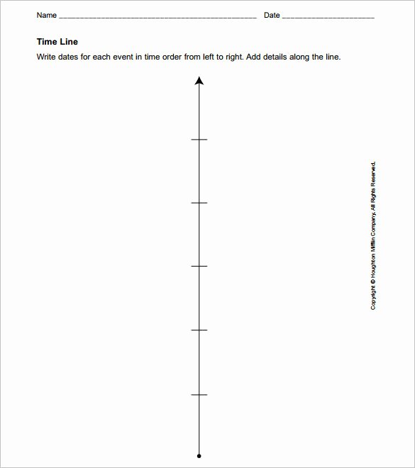 Blank Timeline Worksheet Pdf Beautiful 47 Blank Timeline Templates Psd Doc Pdf