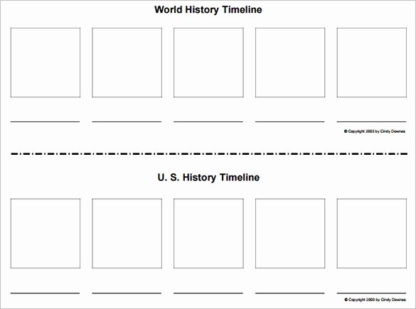 Blank Timeline Worksheet Pdf Beautiful History Timeline Template Free Invitation Template