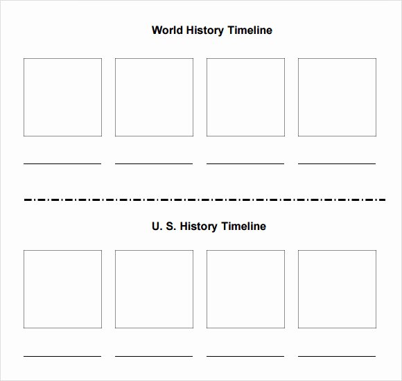 Blank Timeline Worksheet Pdf Fresh Sample Blank Timeline Template 7 Free Documents In Pdf