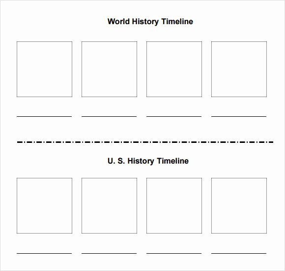 Blank Timeline Worksheet Pdf Fresh Sample Blank Timeline Template 7 Free Documents In Pdf