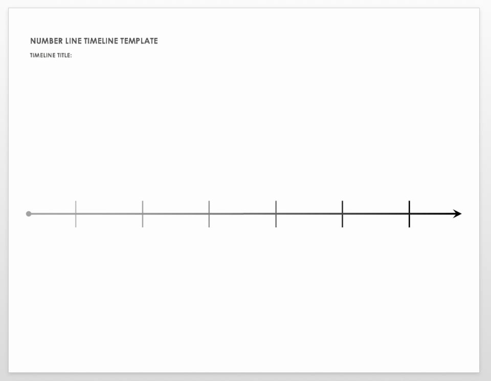 Blank Timeline Worksheet Pdf Lovely Free Blank Timeline Templates