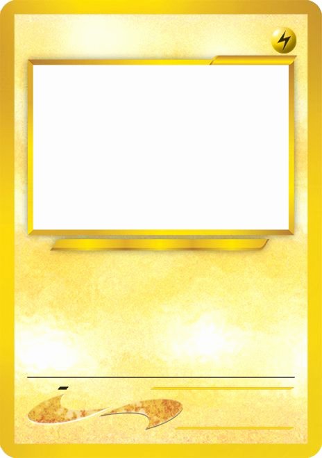 Blank Trading Card Template Best Of Blank Pokemon Card Template Best Photos Of Pokemon Trading