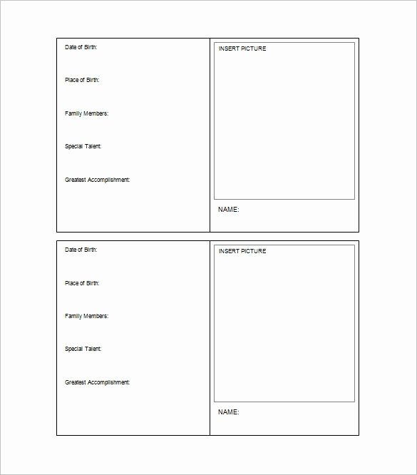 Blank Trading Card Template Best Of Trading Card Template