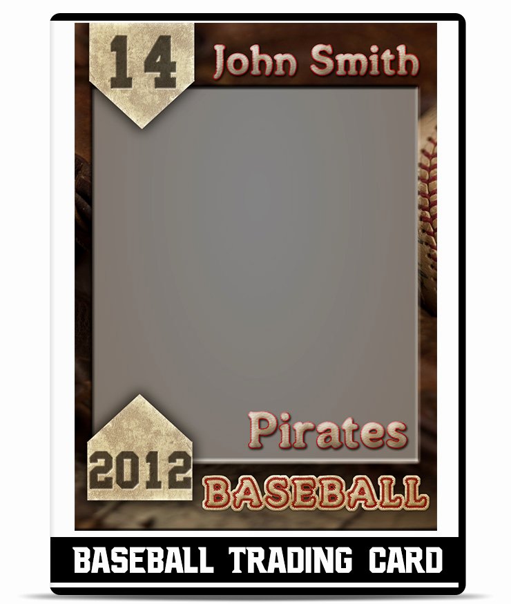 Blank Trading Card Template Inspirational Baseball Card Template Beepmunk