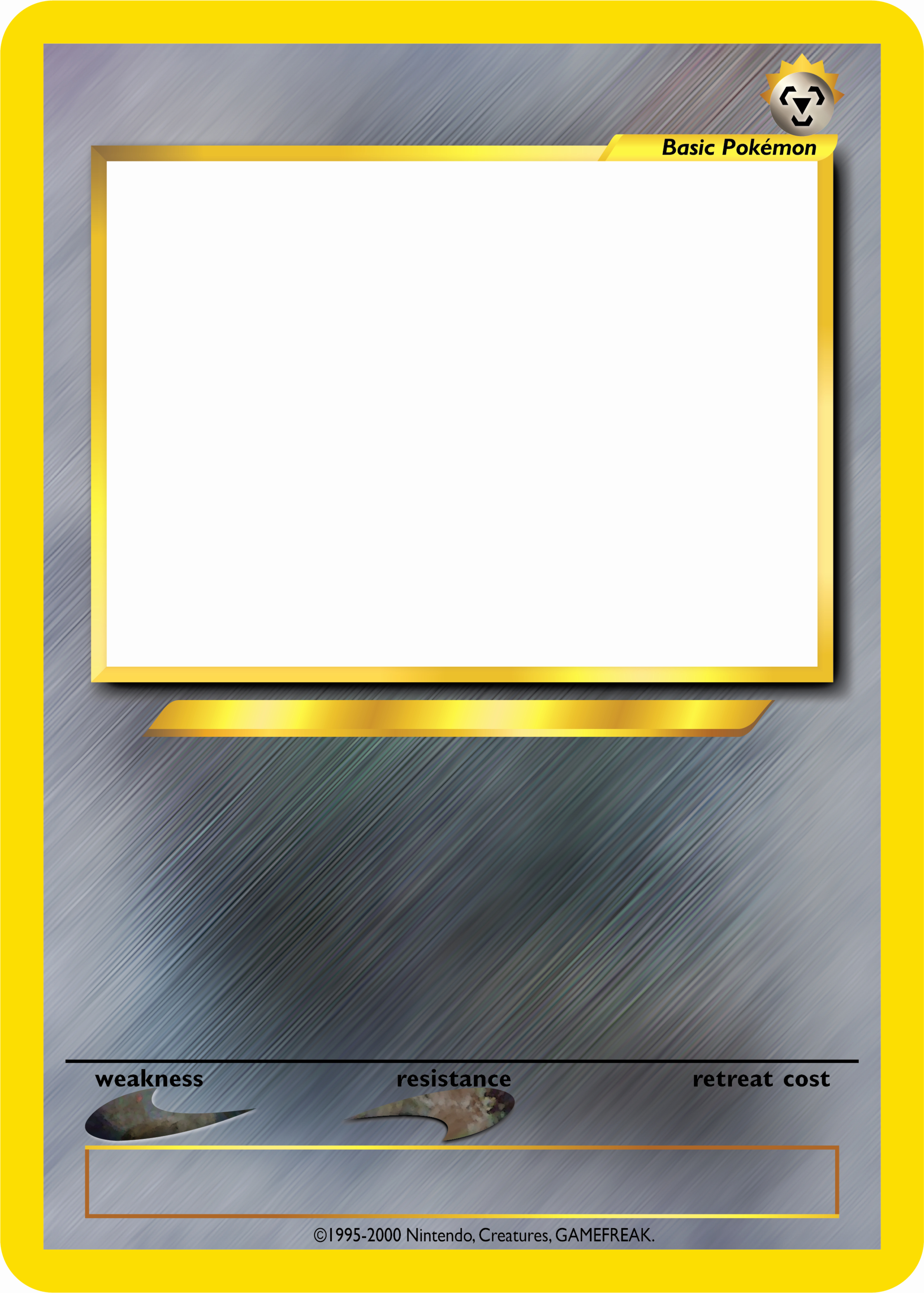 Blank Trading Card Template Inspirational Pokemon Tcg Blanks Neo Jumbo Basic by Icycatelf On