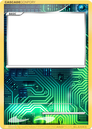 Blank Trading Card Template Lovely Cyber Blank by Nod3 On Deviantart