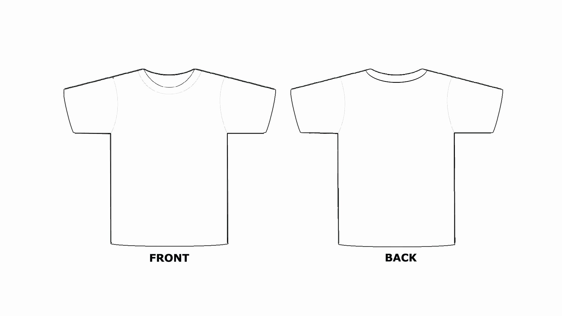 Blank Tshirt Template Unique Blank Tee Shirt Template – Emmamcintyrephotography