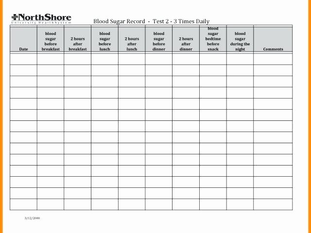 Blood Sugar Log Template Excel New Gestational Diabetes Log Sheet and Blood Glucose