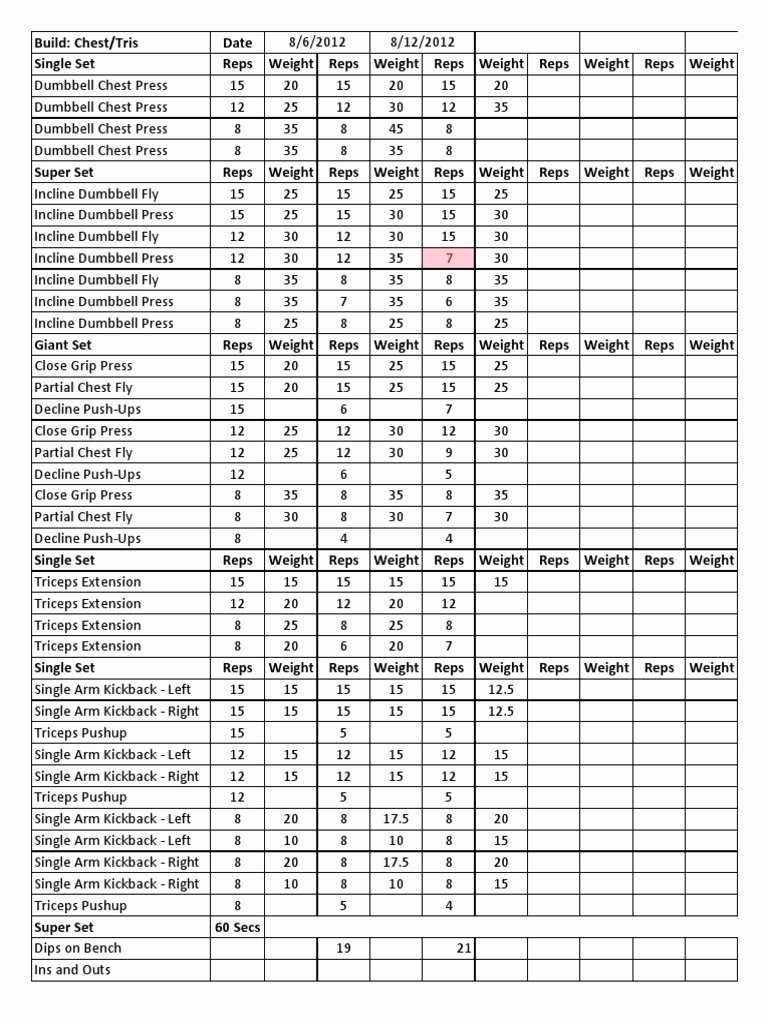 Body Beast Meal Plan Spreadsheet Awesome Body Beast Workout Sheets Xls