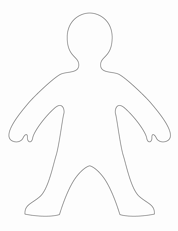 Body Drawing Template Awesome July 2010 Art Projectsart Projects for Kid