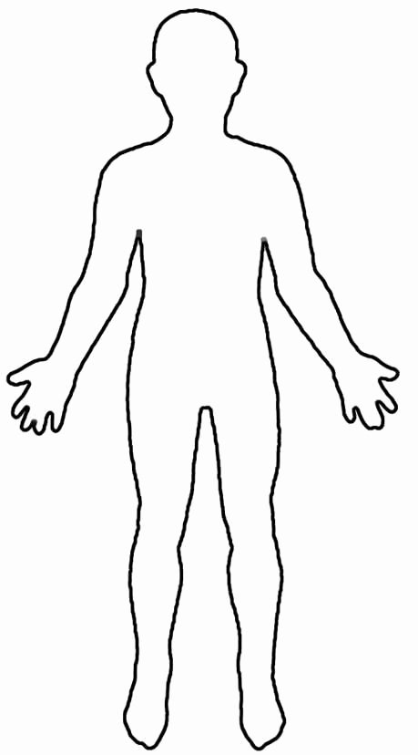 Body Drawing Template Inspirational Blank Paper Doll Template