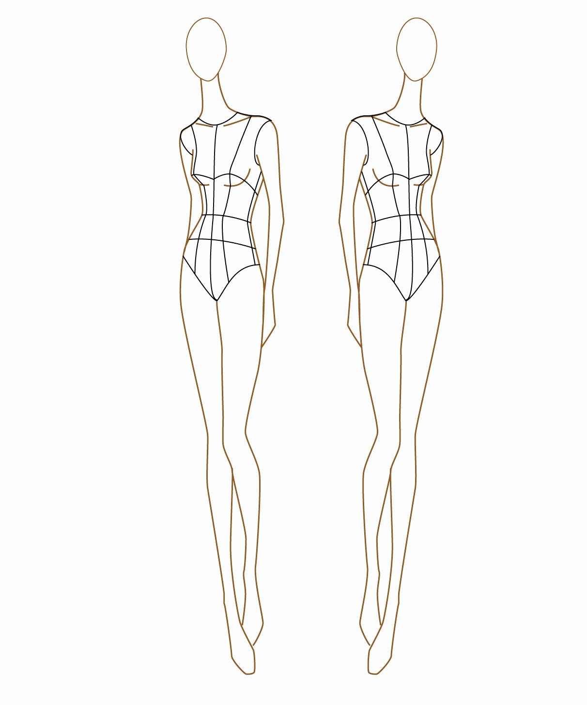 Body Drawing Template Unique &quot;i Don T Do Fashion I Am Fashion &quot; Fashion Figure