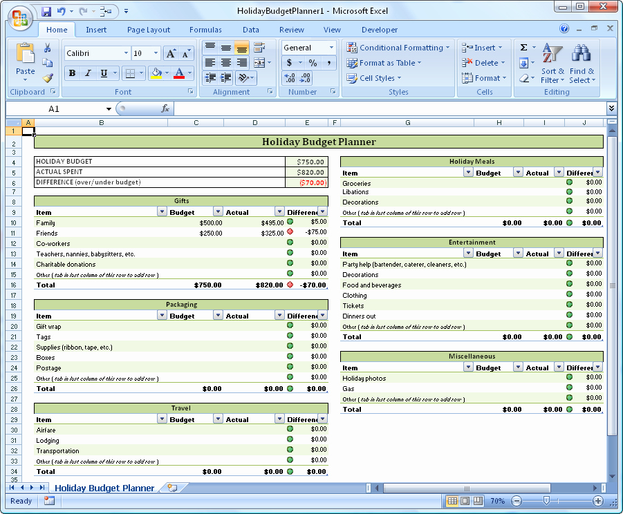 Bonus Plan Template Excel New 4 Mobile Tips to Stay Bud During Christmas