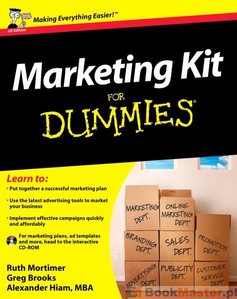 Book for Dummies Template Lovely Literatura Obcojęzyczna Marketing Kit for Dummies Uk