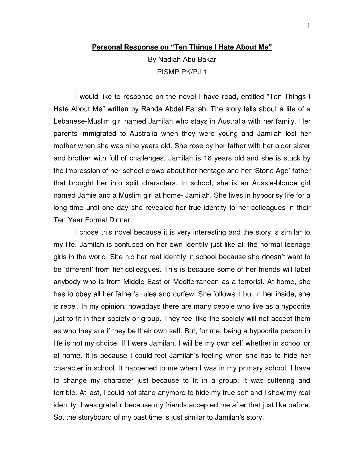 Book Reflection Paper Example New How Do You Write A Reflective Essay On A Book Looking