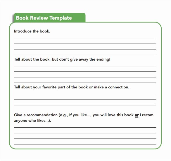 Book Review Template Pdf Unique 10 Book Review Templates Pdf Word