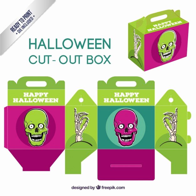 Box Cut Outs Best Of Halloween Cut Out Box Vector