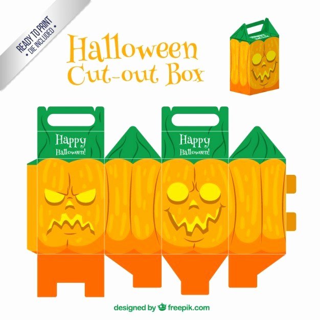 Box Cut Outs Lovely Free Halloween Cut Out Box Vector Templates