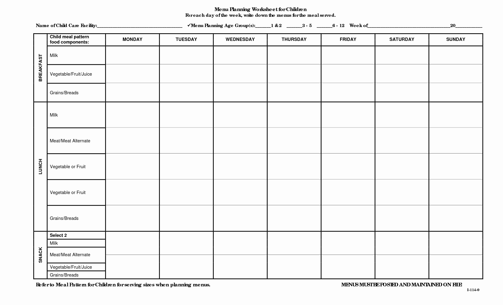 Boy Scout Duty Roster Template